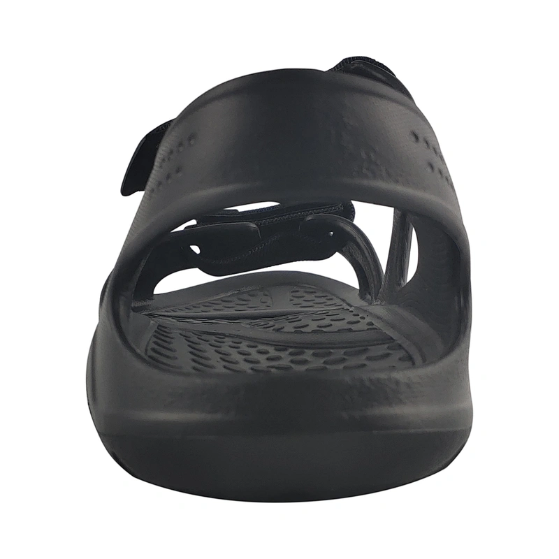 Greatshoe wholesale black women sandal soft flats ladies slippers and sandals