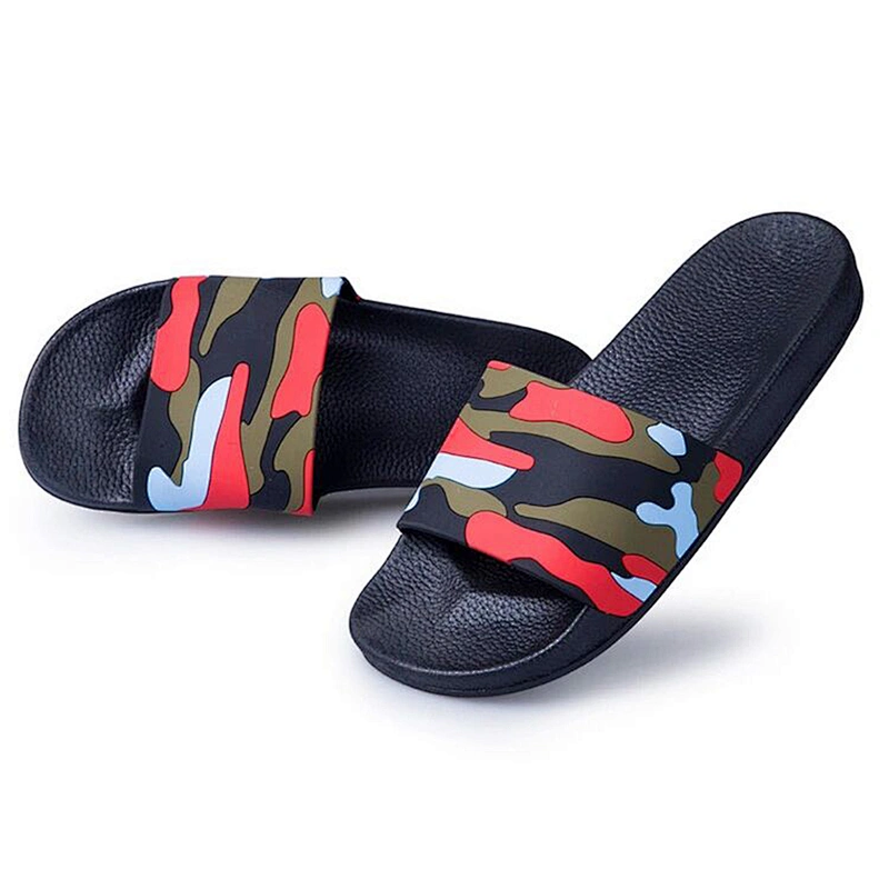 Greatshoe custom personalized camouflage china wholesale slippers men slide sandals