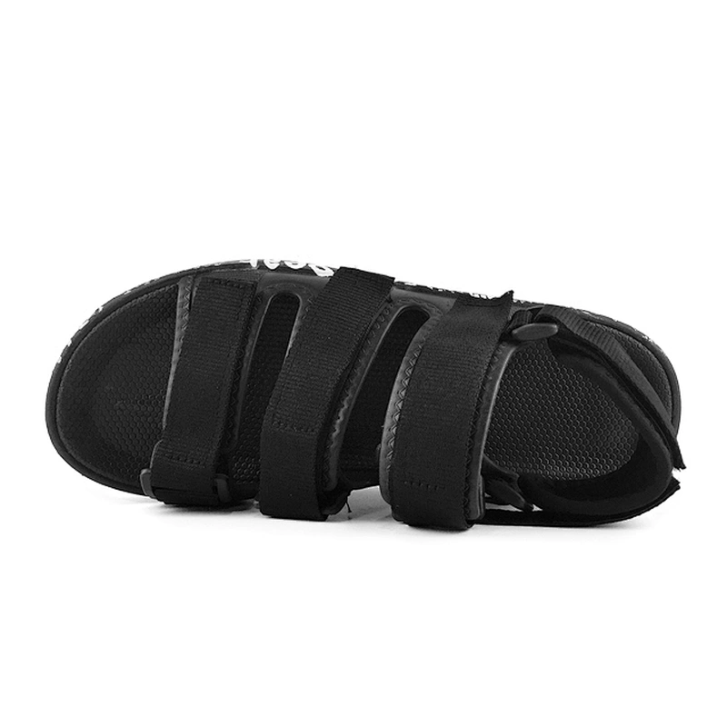 Greatshoe men's flat walking casual magic stick outdoor mesh leisure sports sandals