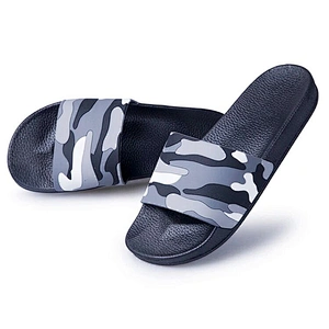 Greatshoe factory price hotel camouflage house slippers men slides sandals