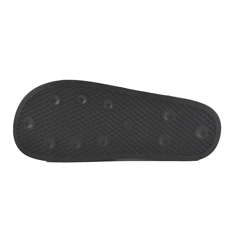 Greatshoe latest design mens pvc sandals men slides black custom logo men slide custom sandal