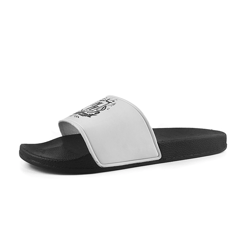 Greatshoe 2020  little wholesale custom logo slippers men PVC slide sandal