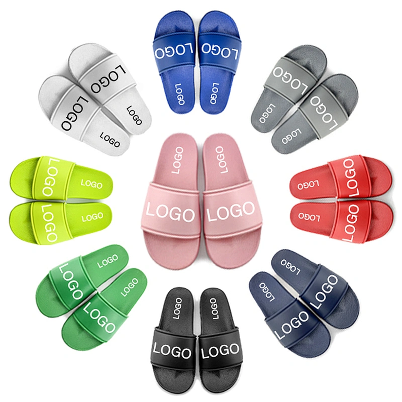 Greatshoe custom personalized slides sandals shock absorption women slippers wholesale
