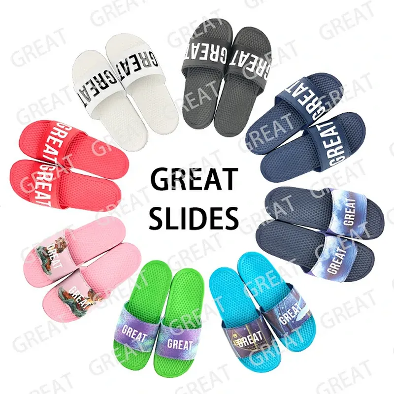 Factory massage EVA slippers sandal for men slides for women