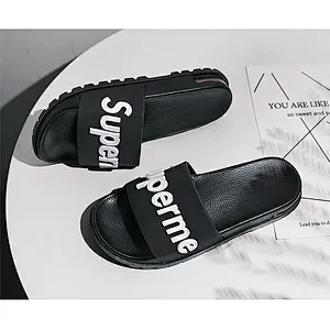 Greatshoe new designer OEM slippers for men slides sandals custom logo unisex men slides footwear sandals slipper shoes