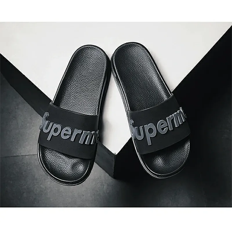 Greatshoe new designer OEM slippers for men slides sandals custom logo unisex men slides footwear sandals slipper shoes