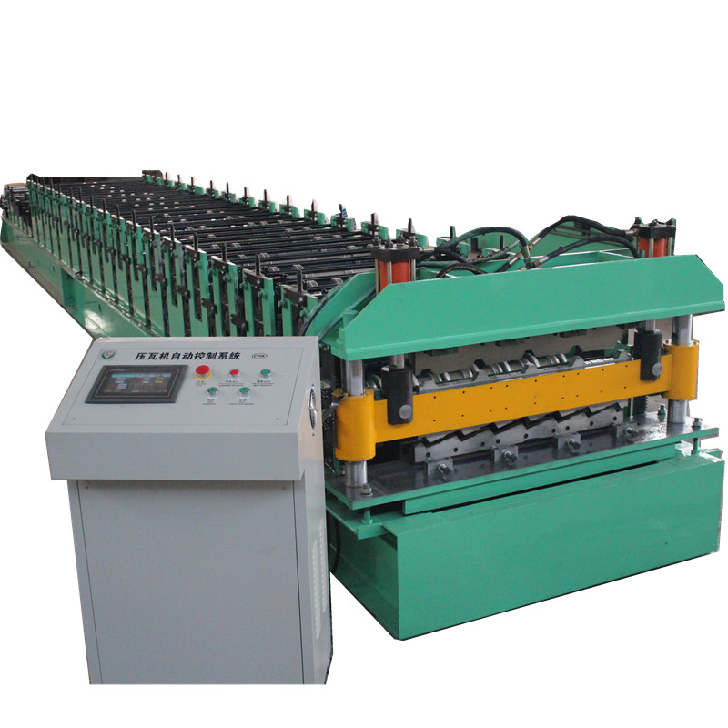 Double layer rolling forming machine