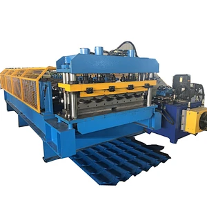 1100 tile water ripper glazed tile roll forming machine