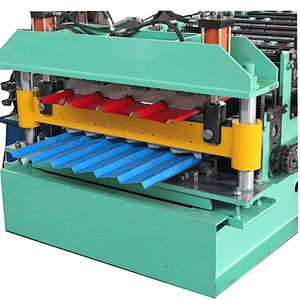 Double layer rolling forming machine