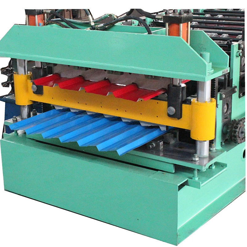 Double layer rolling forming machine