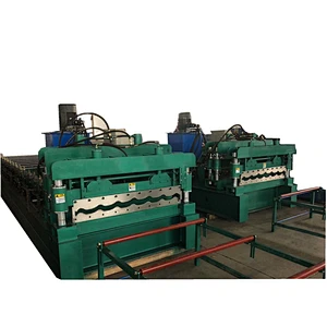Glazed Steel Tile Making Machinery for Colored Glazed Steel Roofing Sheet