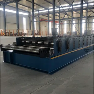 Widespan roofing sheet roll forming machine