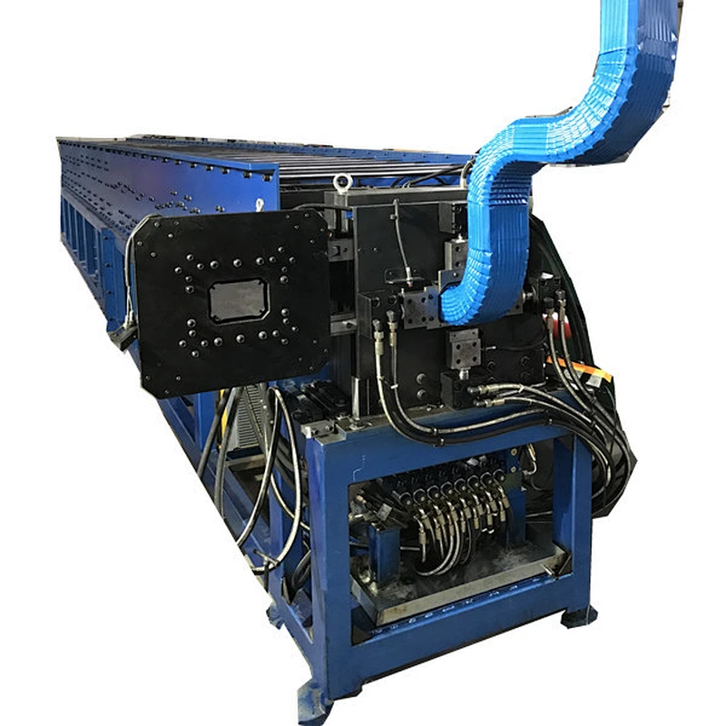 Square downpipe rain pipe rolling forming machine