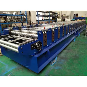 Widespan roofing sheet roll forming machine