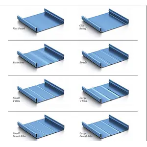 Metal wall cladding rolling forming machine