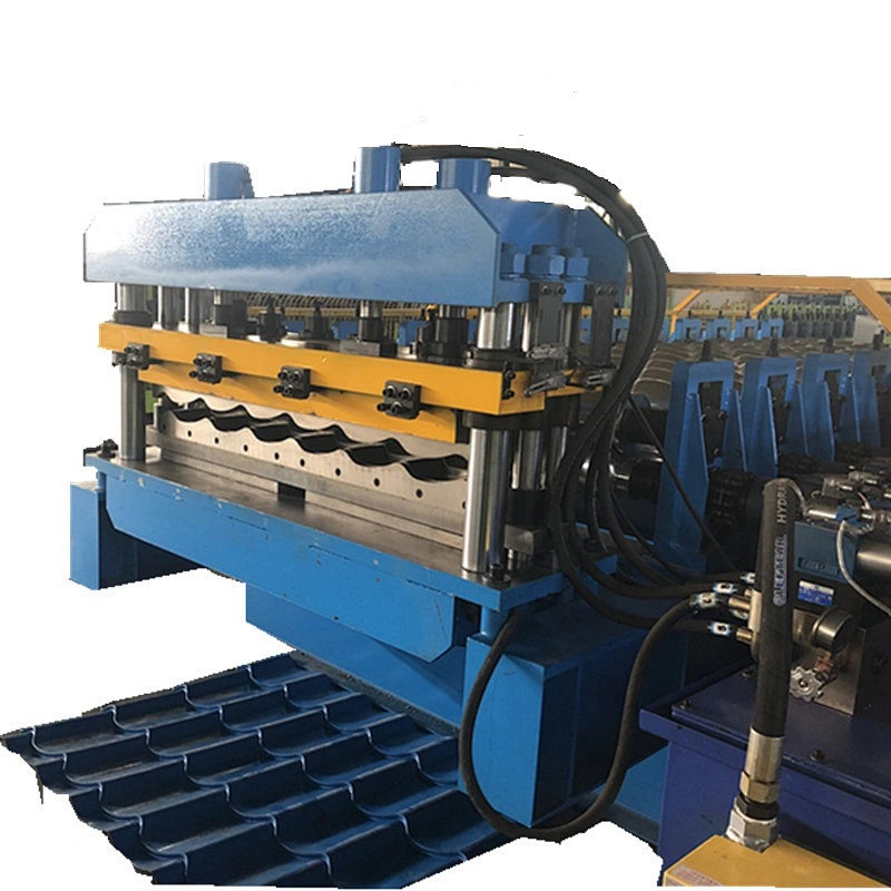 1100 tile water ripper glazed tile roll forming machine