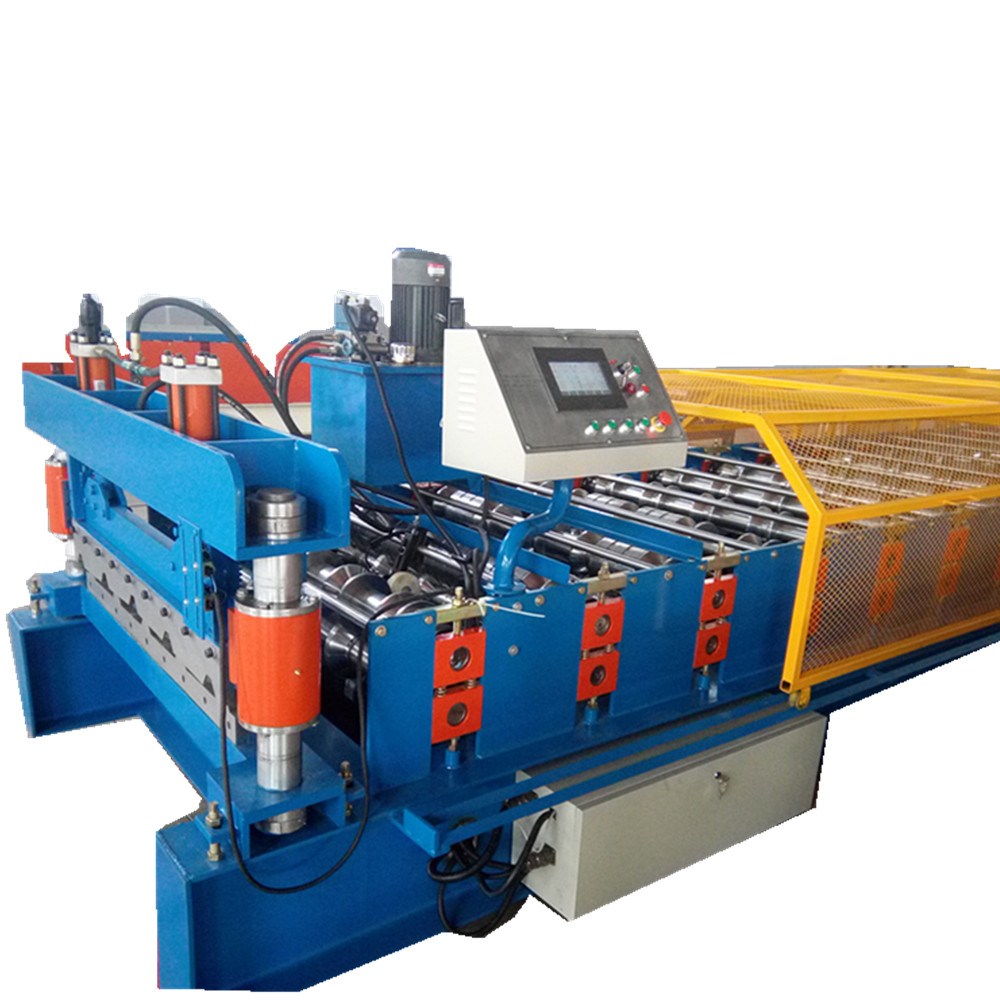 Box profile metal roofing sheet machine