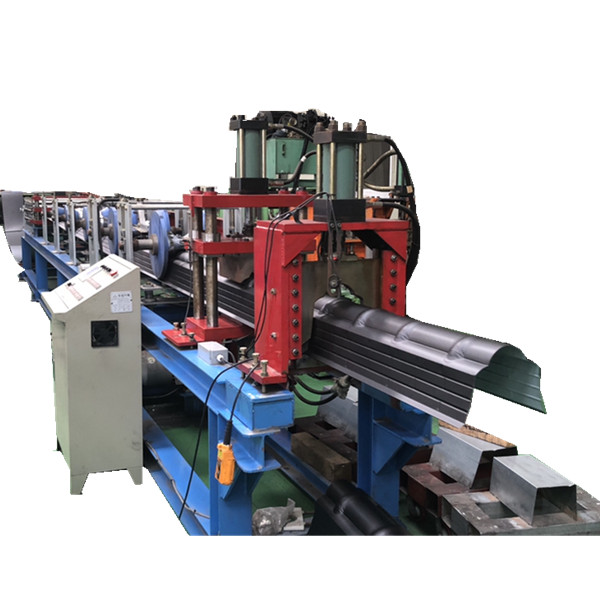 Roof ridge cap rolling forming machine