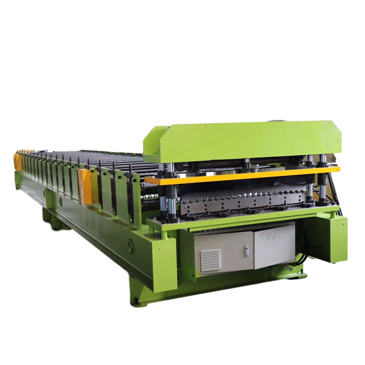 Aluminium corrugated sheet tile making machinery