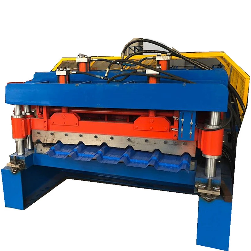 Metal IBR tile and Glazed tile making machine