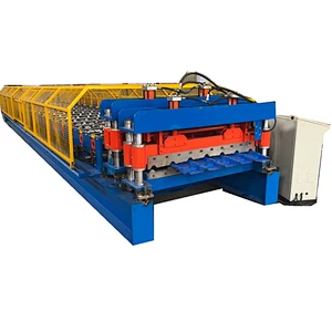 Metal IBR tile and Glazed tile making machine