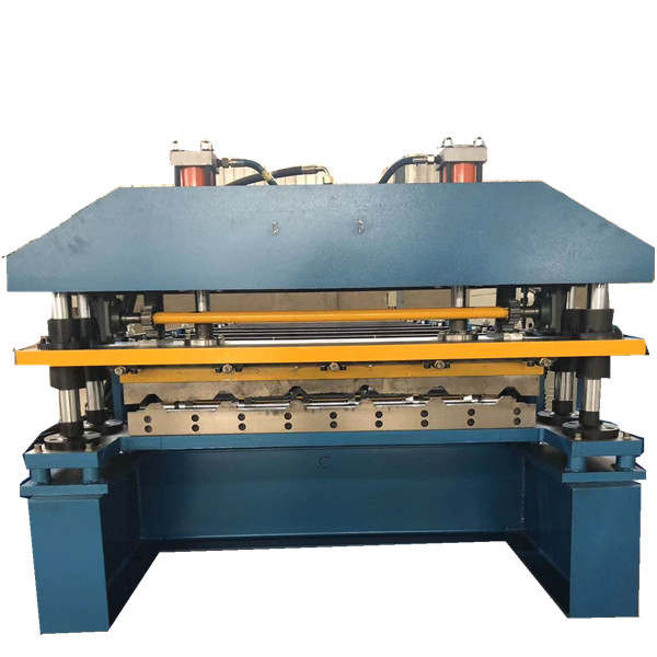 Popular design metal roofing sheet machine trapezoidal sheet roll forming machine