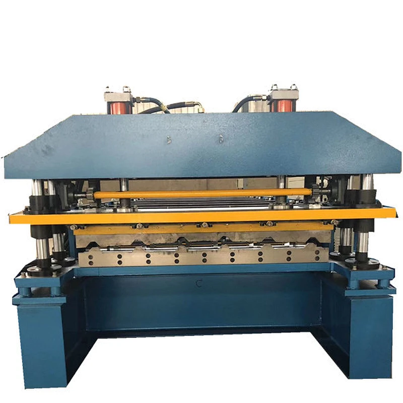 Popular design metal roofing sheet machine trapezoidal sheet roll forming machine