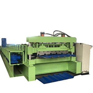 Gearbox transmission metal roofing sheet rolling forming machine for Algeria