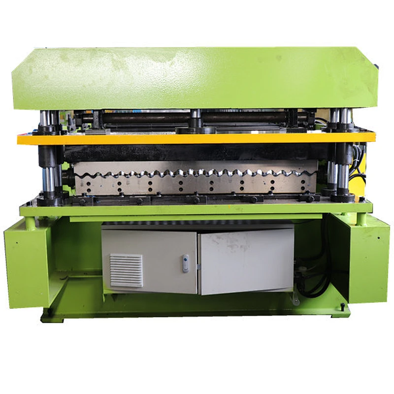 CORRUGATED SHEET ROLL FORMING MACHINE