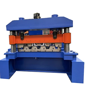 STEEL FLOOR DECK ROLL FORMING MACHINE