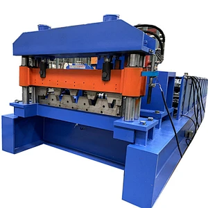 STEEL FLOOR DECK ROLL FORMING MACHINE