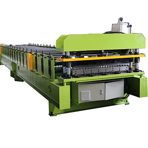 CORRUGATED SHEET ROLL FORMING MACHINE