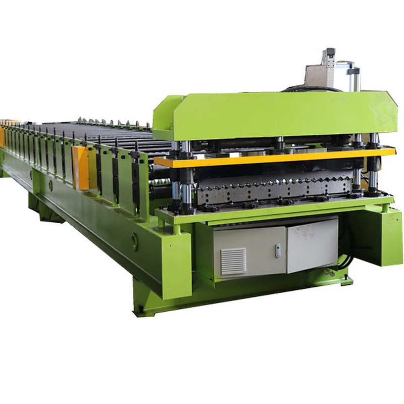 CORRUGATED SHEET ROLL FORMING MACHINE