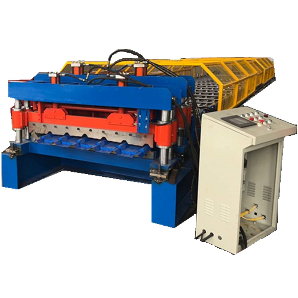 Metal IBR tile and Glazed tile making machine