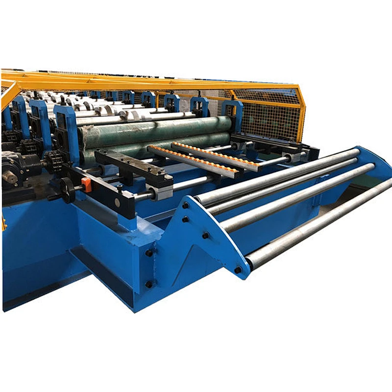 GALVANISED STEEL ALKYD POLYESTER COATED BOX PROFILE ROOFING SHEETS MAKING MACHINE