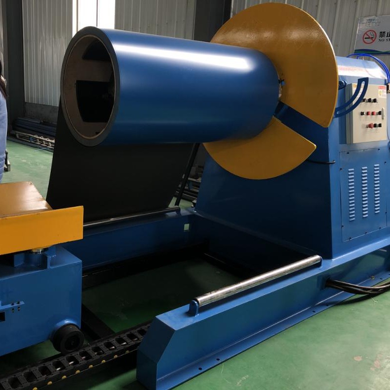 Automatic Hydraulic Decoiler with loading car Hydraulic Uncoiler