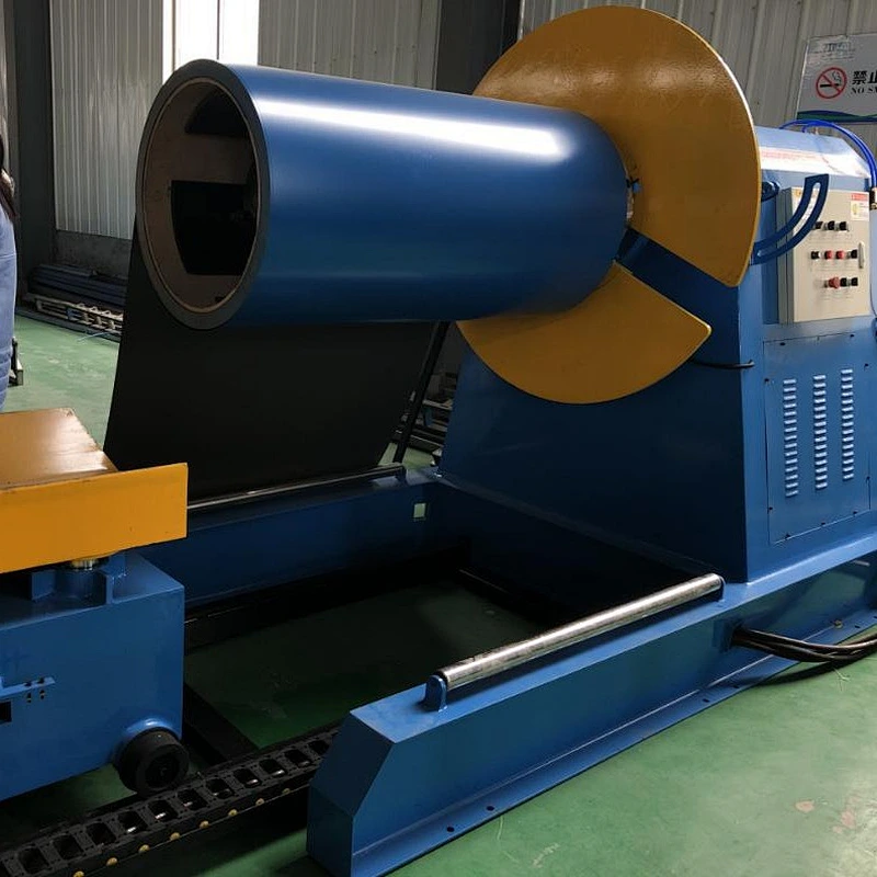Automatic Hydraulic Decoiler with loading car Hydraulic Uncoiler