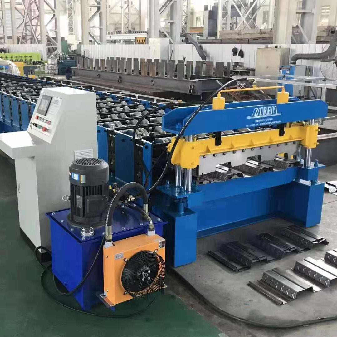 TSD 75 / 305 Galvanized steel Metal Decking Rolling forming machine