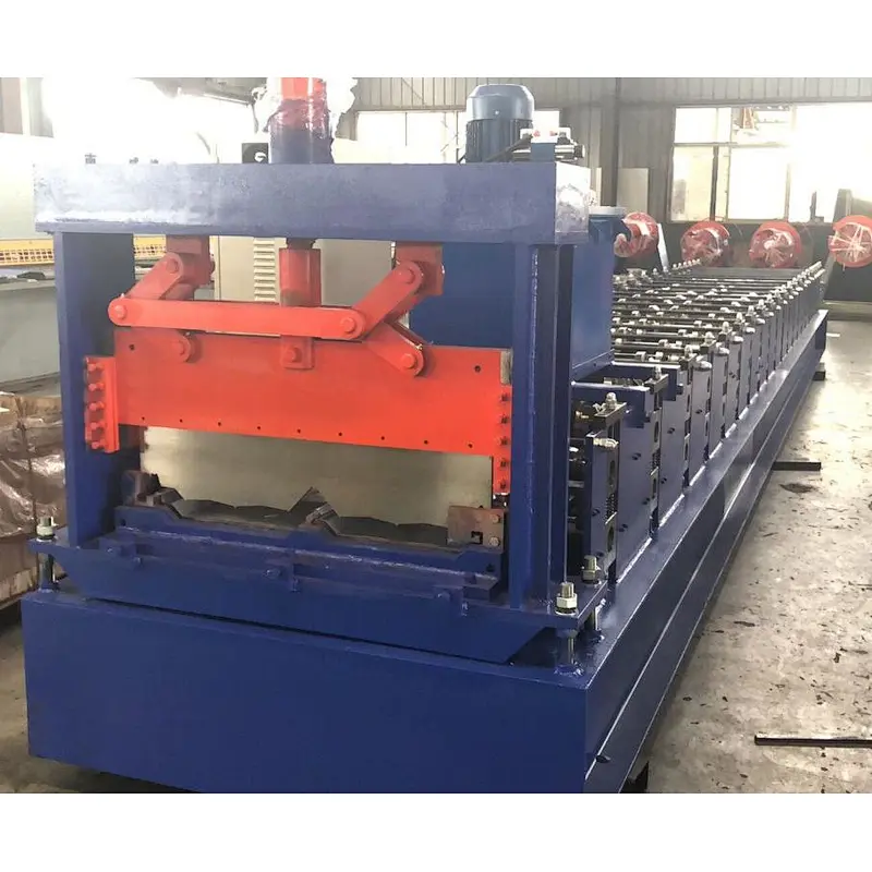 Screwless Roof Panels - Multi - Lok 430 Roofing Sheets Rolling Forming Machine