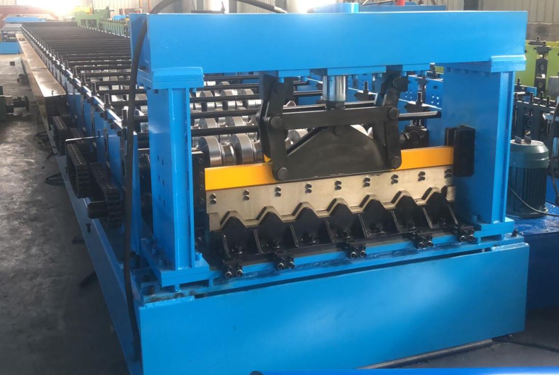 Type B (B- deck)Metal Roof Deck 80 (Wide Rib) Rolling Forming Machine