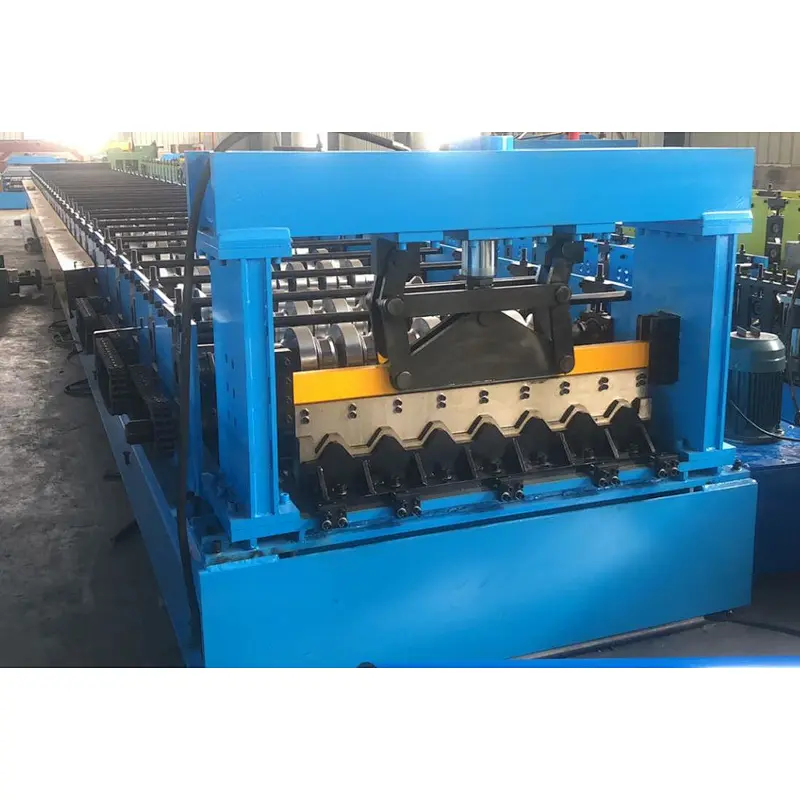 Type B (B- deck)Metal Roof Deck 80 (Wide Rib) Rolling Forming Machine