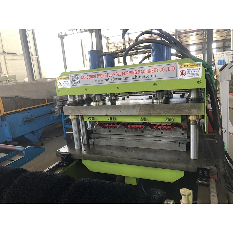 High Speed Tile Roofing Roll Forming Machine Glazed Tile Roofing Sheet Machine