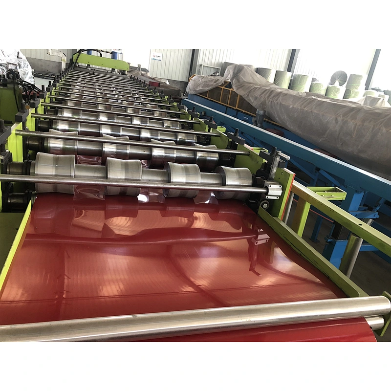 High Speed Tile Roofing Roll Forming Machine Glazed Tile Roofing Sheet Machine