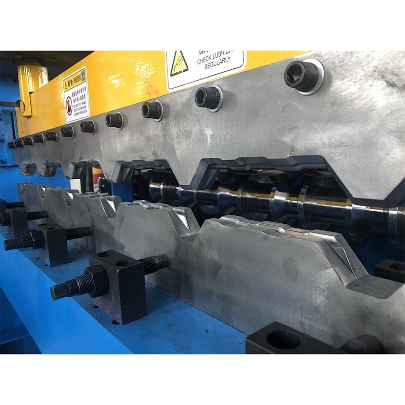 IBR Roofing Sheet Hydraulic Crimping Machine