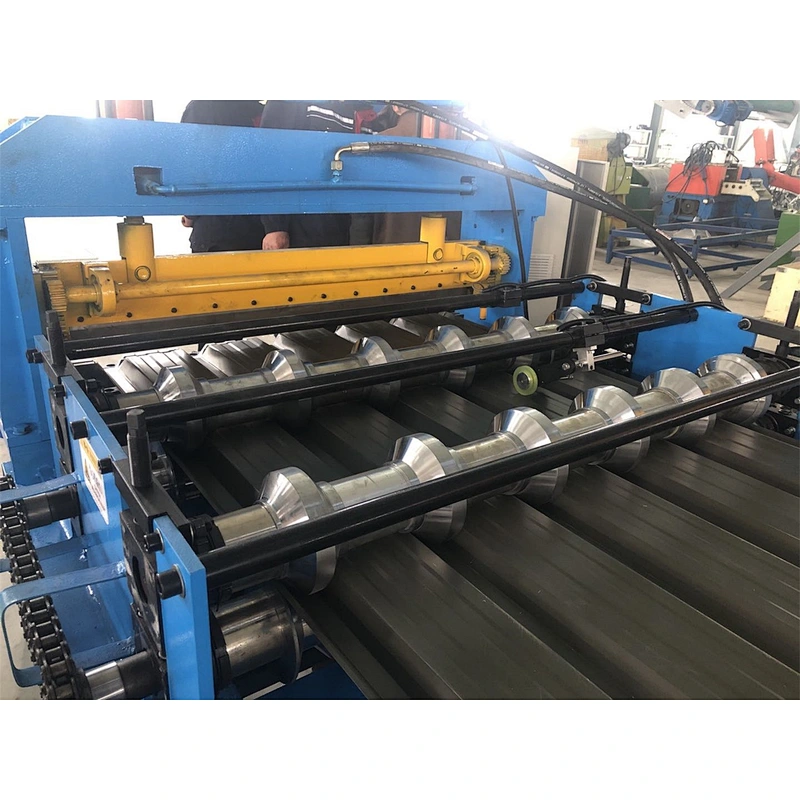 IBR Roofing Sheet Hydraulic Crimping Machine