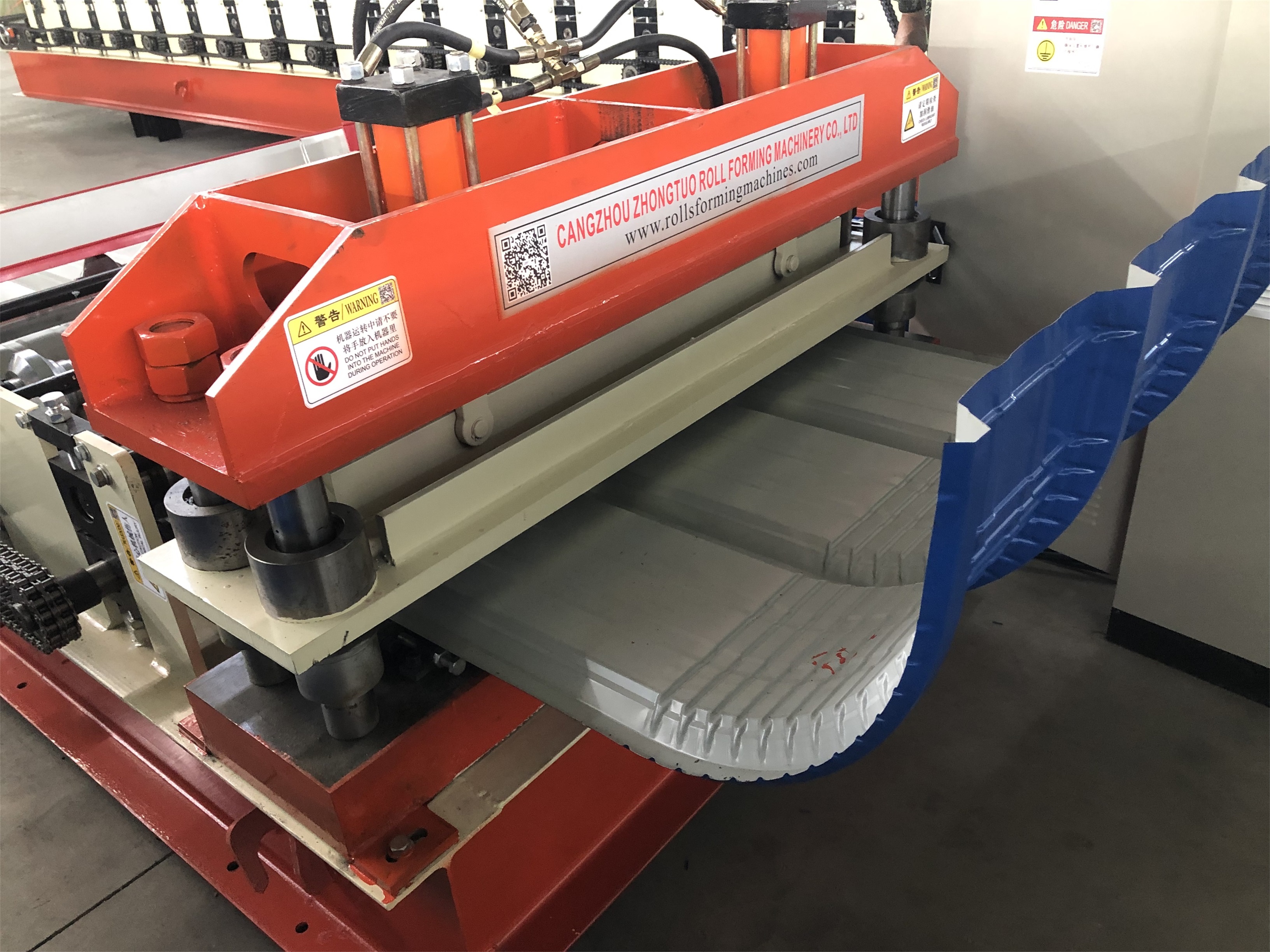 hydraulic curving machine for Peru market