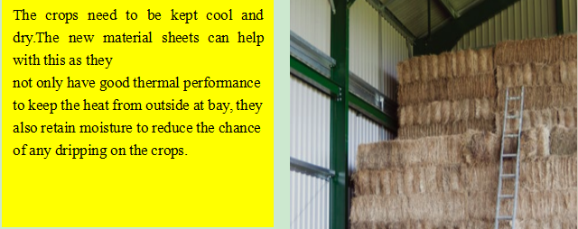 application of new type roofing sheet