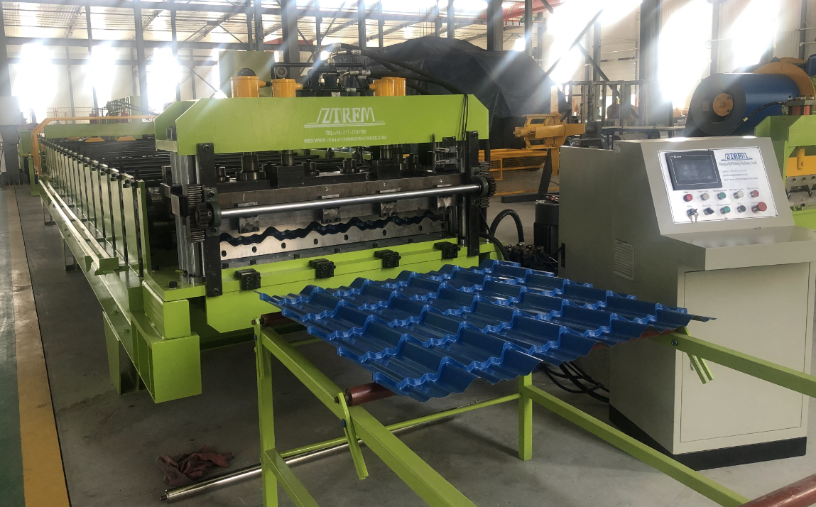 roofing sheet forming machine