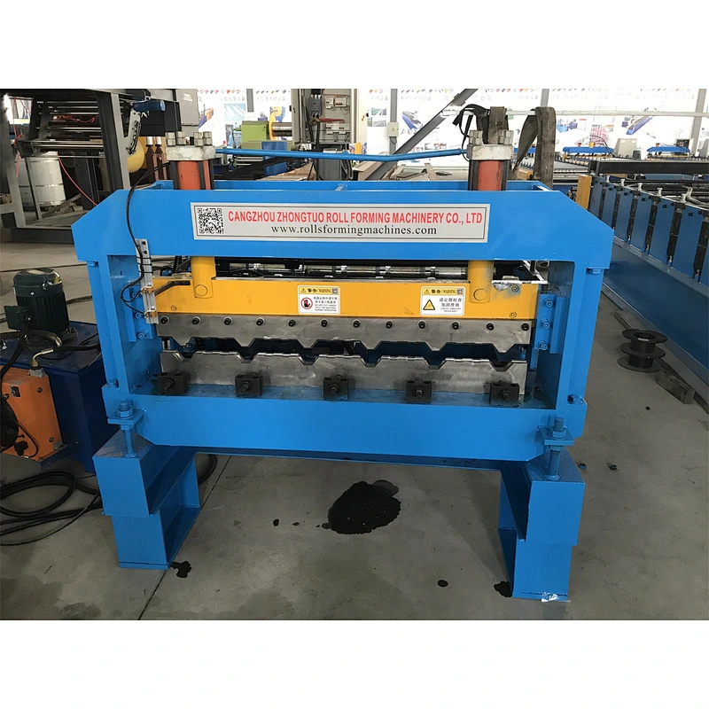 IBR Roofing Sheet Hydraulic Crimping Machine