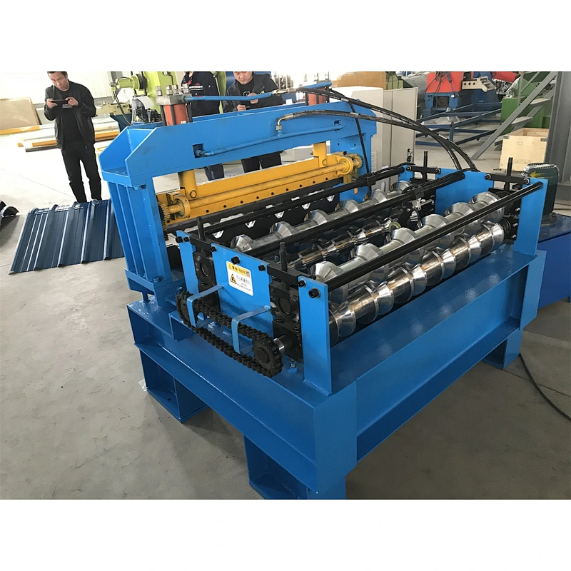 IBR Roofing Sheet Hydraulic Crimping Machine